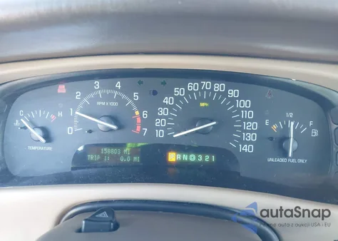 2002 Buick Park Avenue from USA, damaged, VIN 1G4CW54K924156436